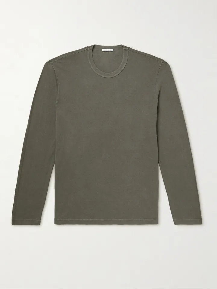 Combed Cotton-Jersey T-Shirt