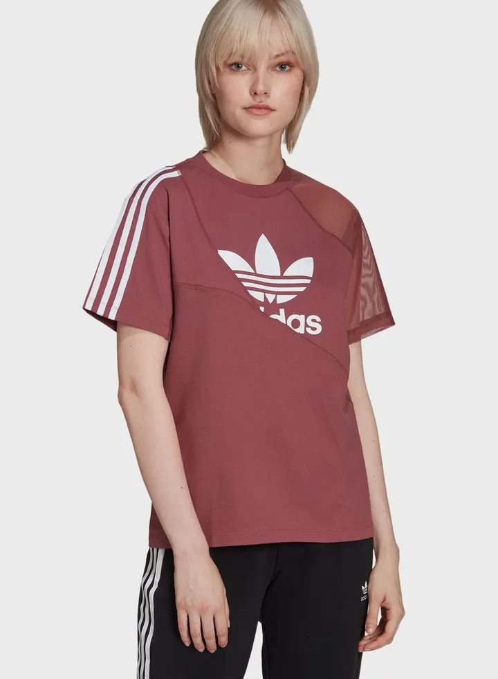 Split Trefoil T-Shirt