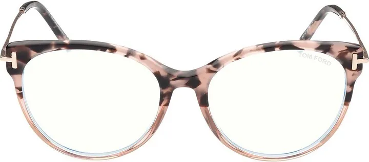 54mm Round Blue Light Blocking Glasses