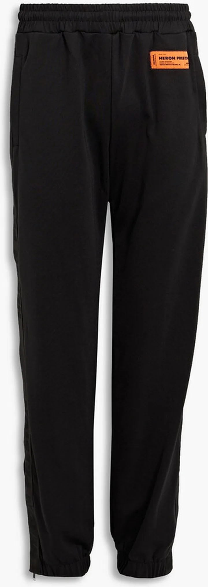 Appliquéd jersey sweatpants