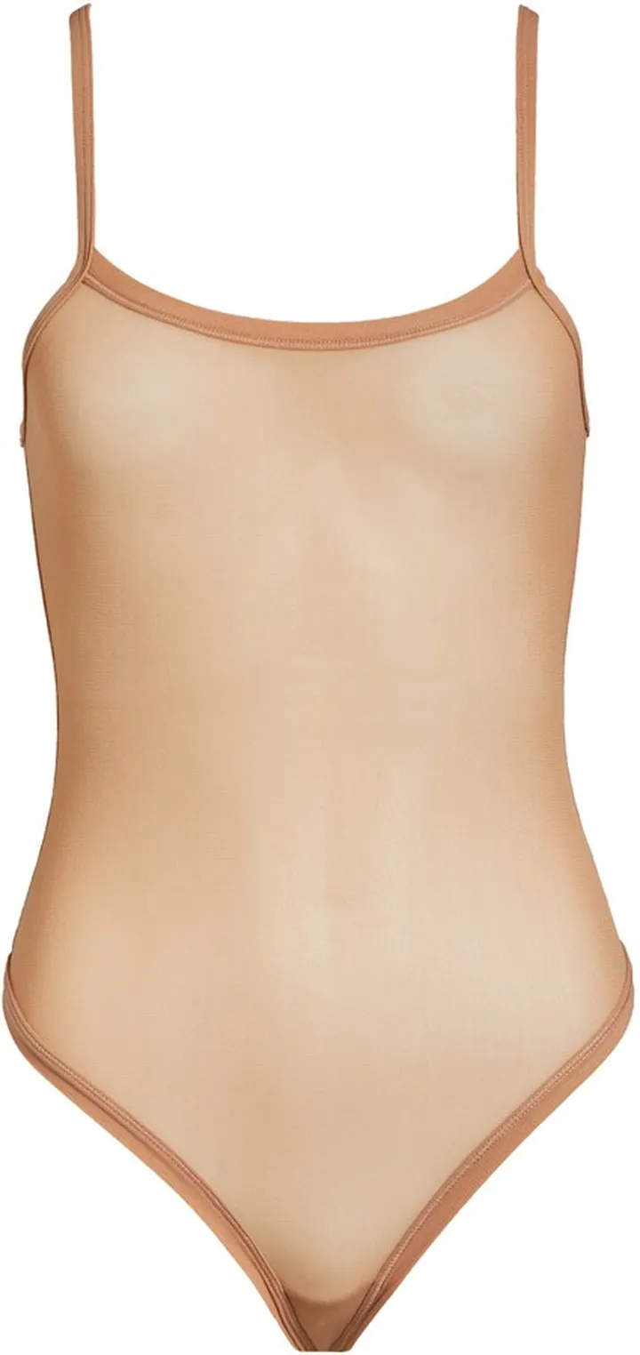 Summer Mesh Strappy Bodysuit