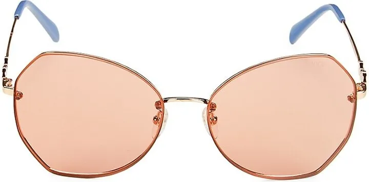 61MM Butterfly Sunglasses