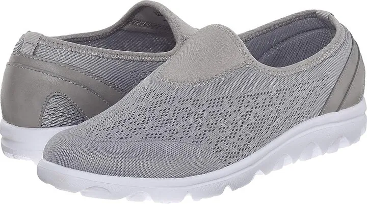 Propet TravelActiv Slip-On (Silver) Women's Slip on Shoes