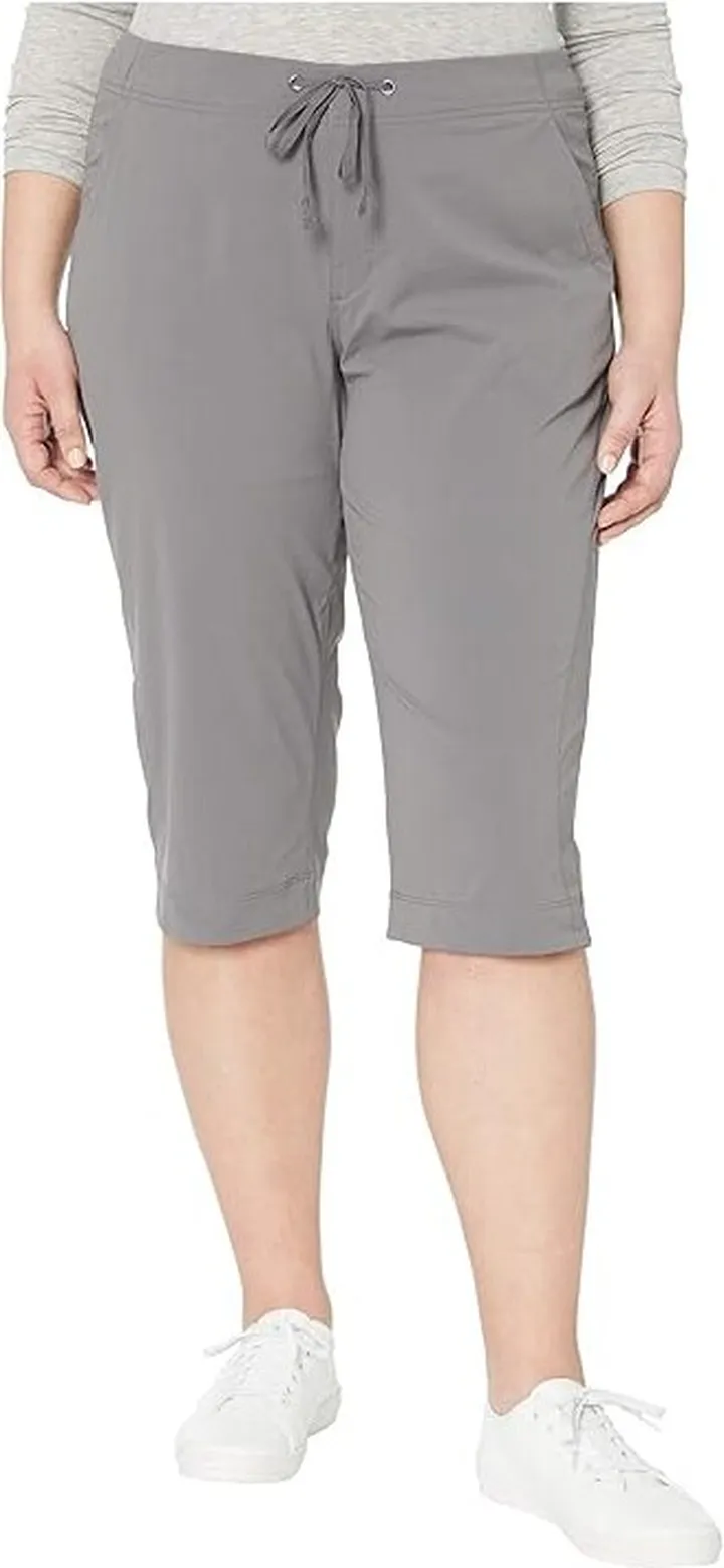 Columbia Plus Size Anytime Outdoor Capri (City Grey) Women's Capri