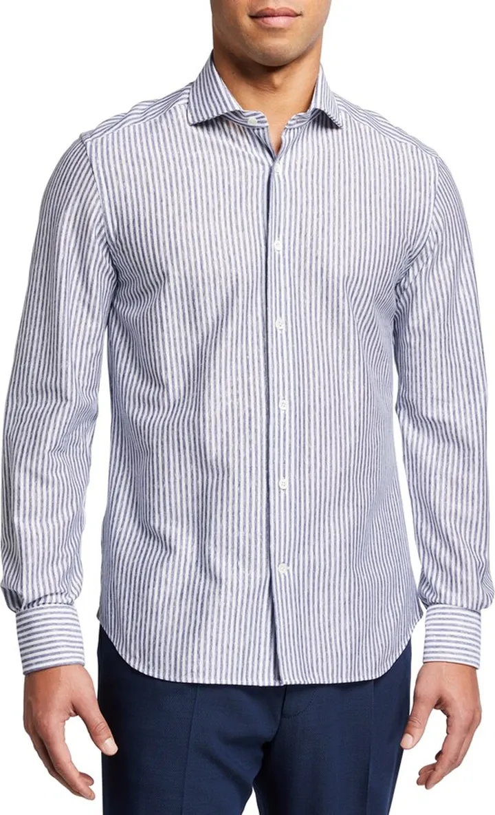 Men's Striped Sport Shirt