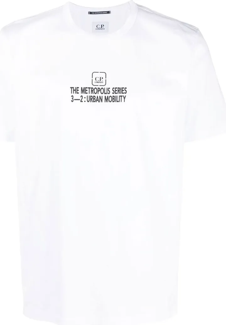 logo-print cotton T-shirt