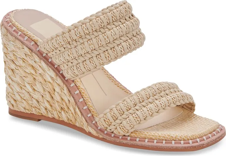 Dolce Vita Women's Abigal Woven Espadrille Wedge Sandals Women's Shoes
