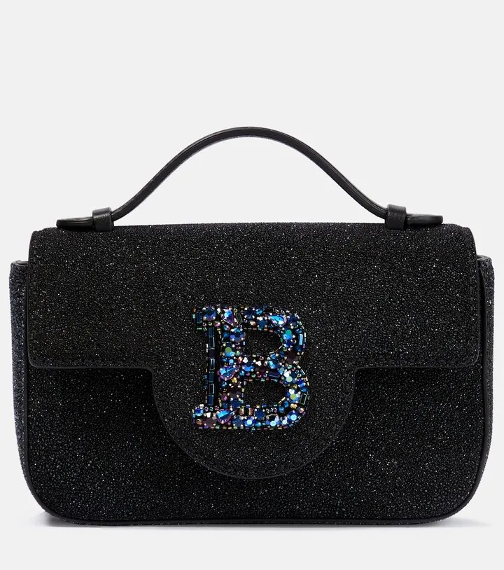 B-Buzz Mini leather shoulder bag