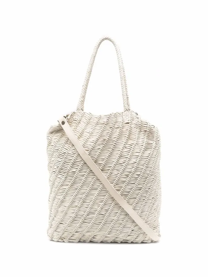 Susan 03 spiral leather tote