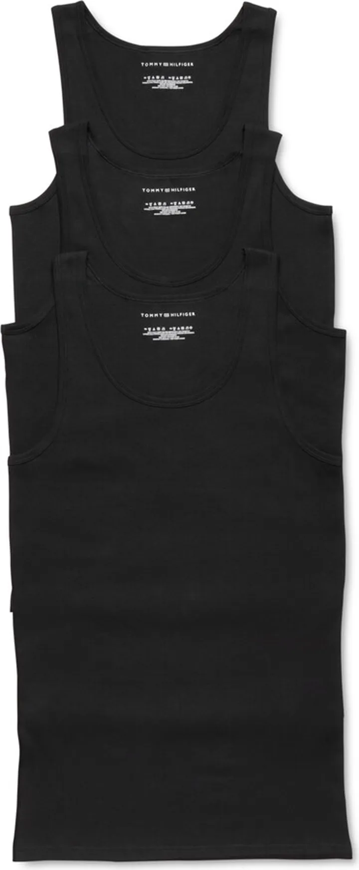 Tommy Hilfiger Men's Three-Pack Cotton Classics Tank Top Shirts