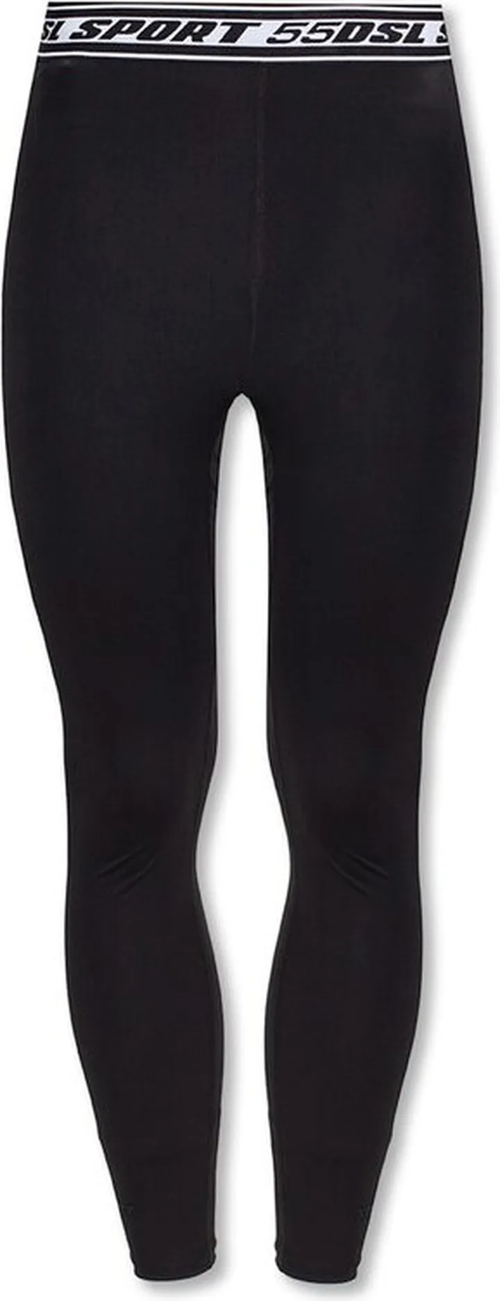 Diesel Amsb-Attuck-Wt19 Logo-Waistband Leggings