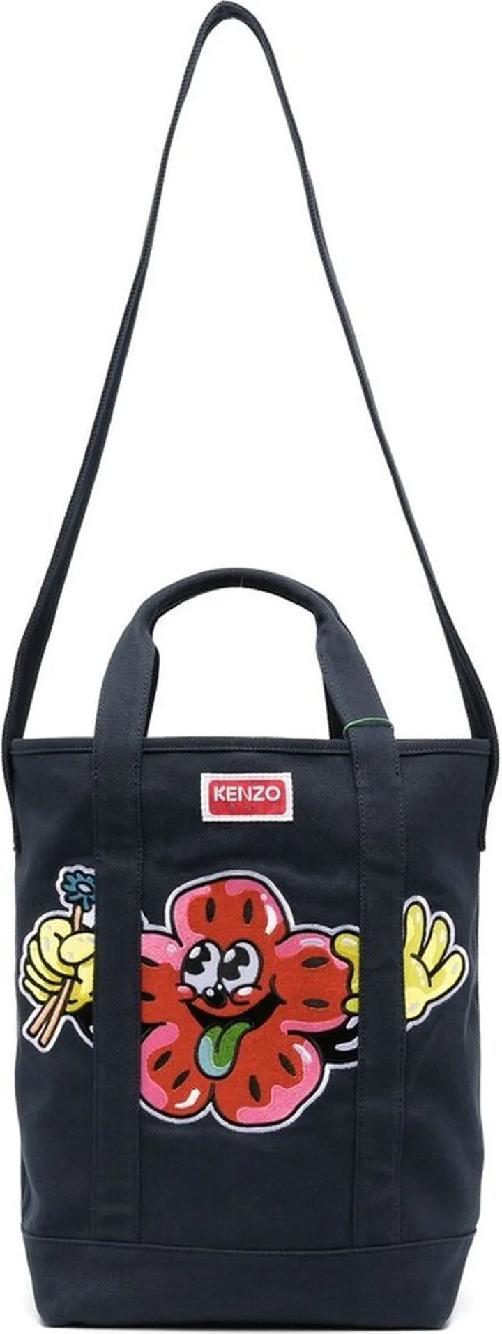 Logo-Patch Tote Bag