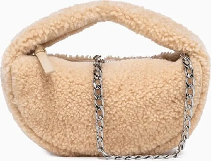 22pfbcusssblshesma Baby Cush Shearling Bag