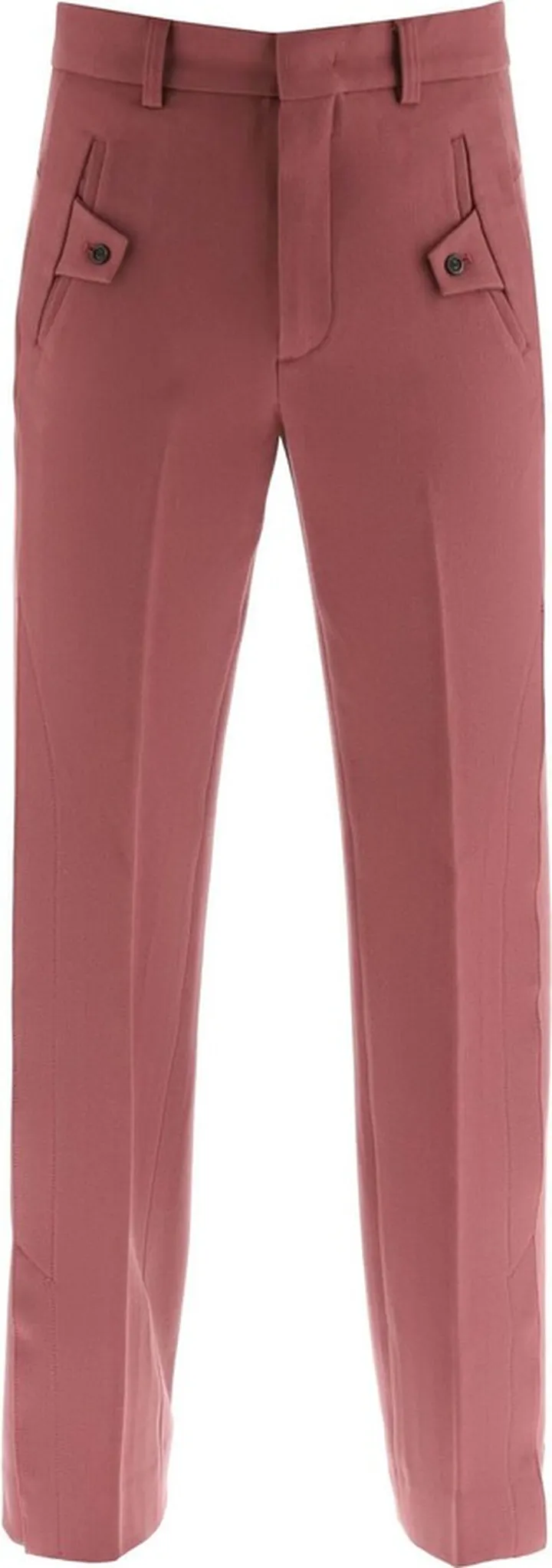 Andersson Bell 'arzent' Wide Leg Pants With Side Slits