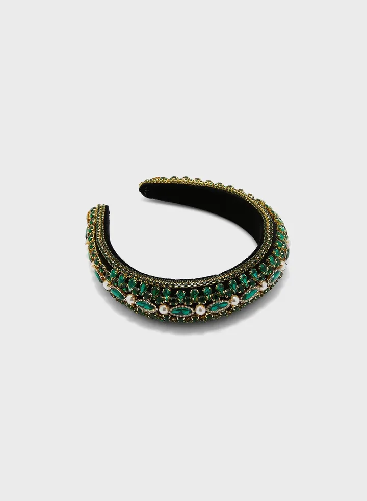 Rhinestone Embellished Headband