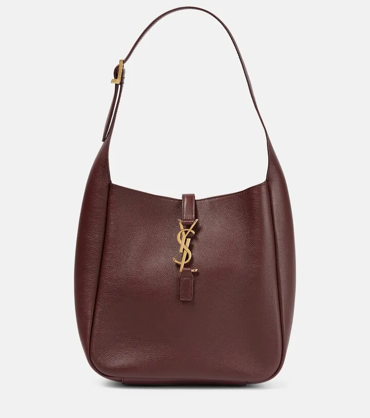Le 5 a 7 leather shoulder bag