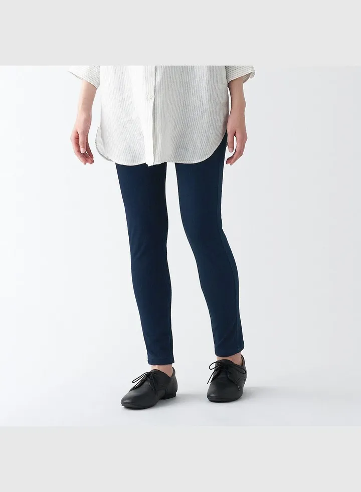 Stretch Denim Leggings Pants