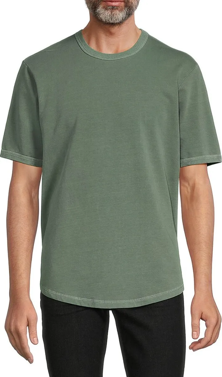 Sun Faded Micro Terry T Shirt