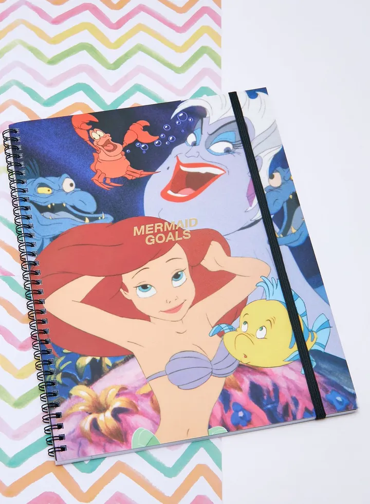 A4 Little Mermaid Notebook