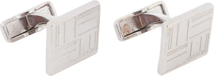 Cufflinks And Tie Clips Silver