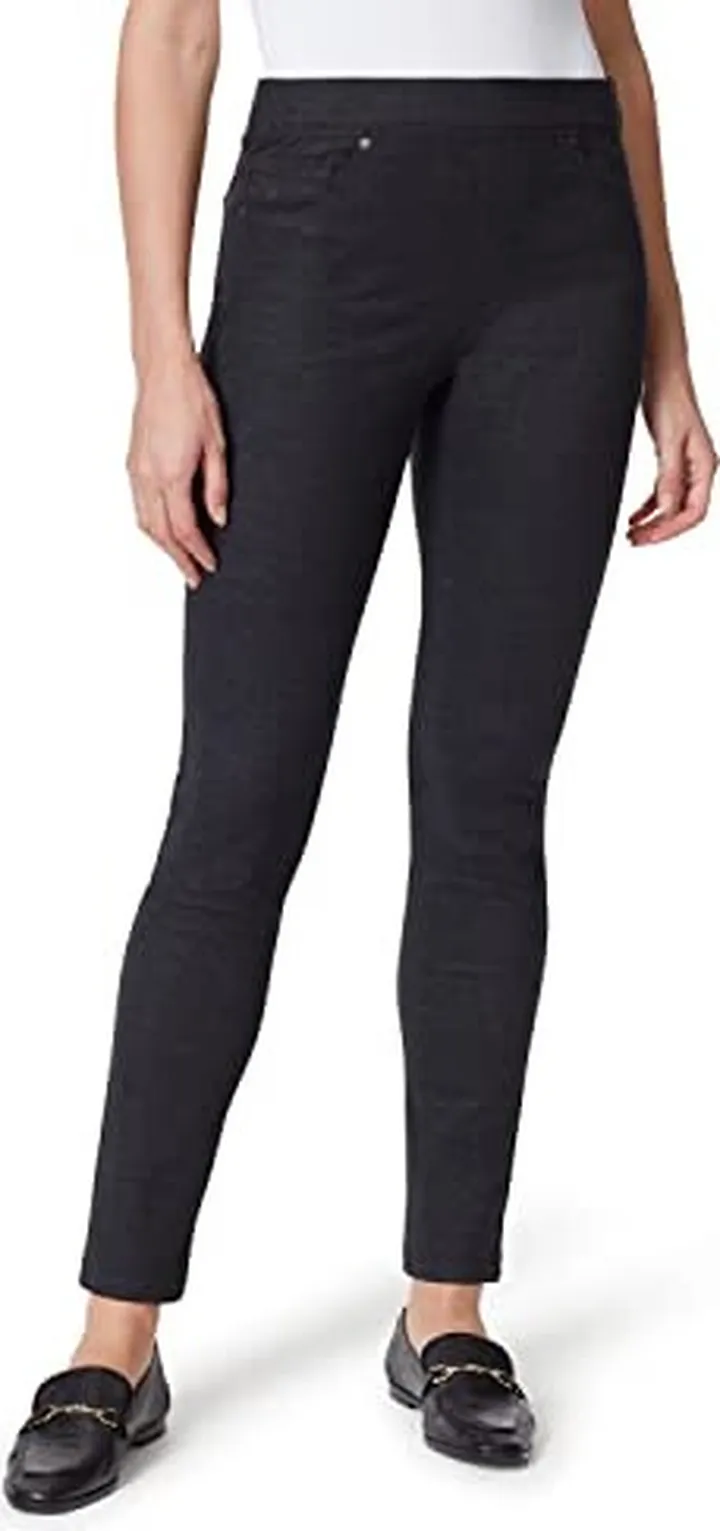 Gloria Vanderbilt Women's Avery Ponte Slim Pull On Pant