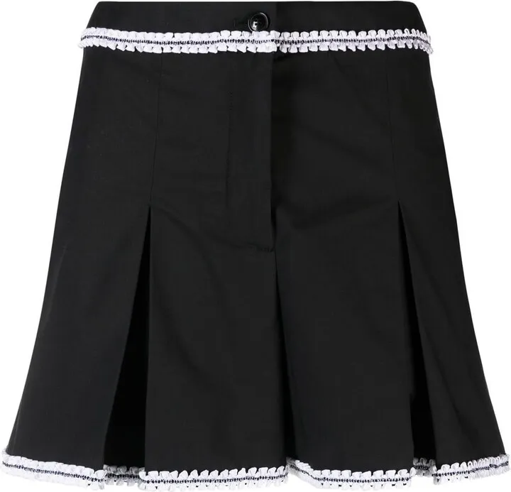 Lace-Trim Shorts