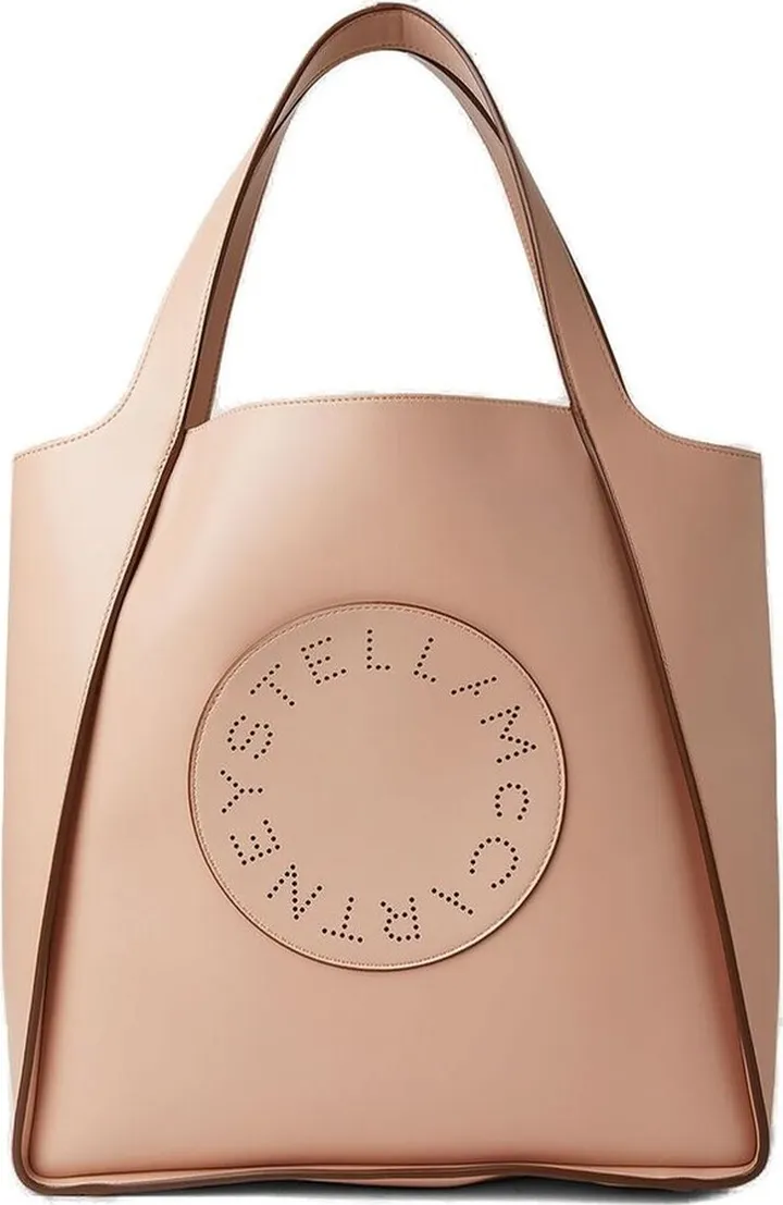 Stella McCartney Logo Perforated Tote Bag