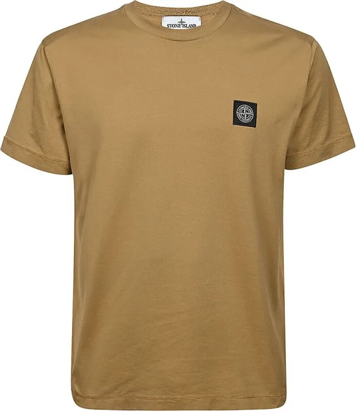 Stone Island Logo-Patch Crewneck T-Shirt