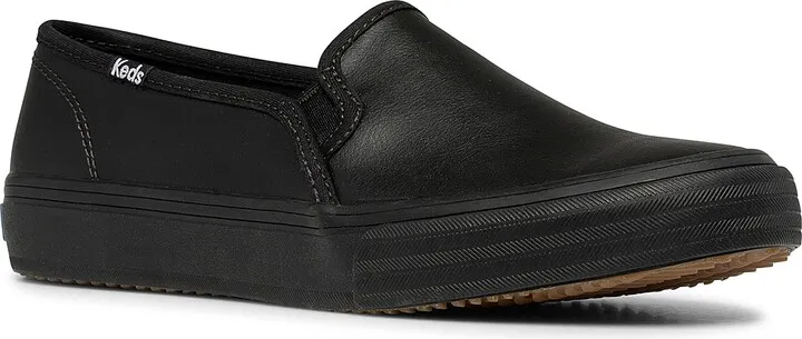 Keds Double Decker Leather SlipOn Sneaker