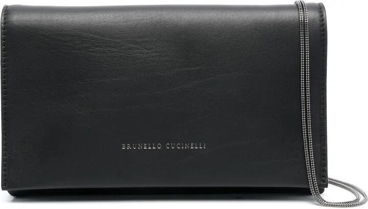BRUNELLO CUCINELLI- City Leather Crossbody Bag