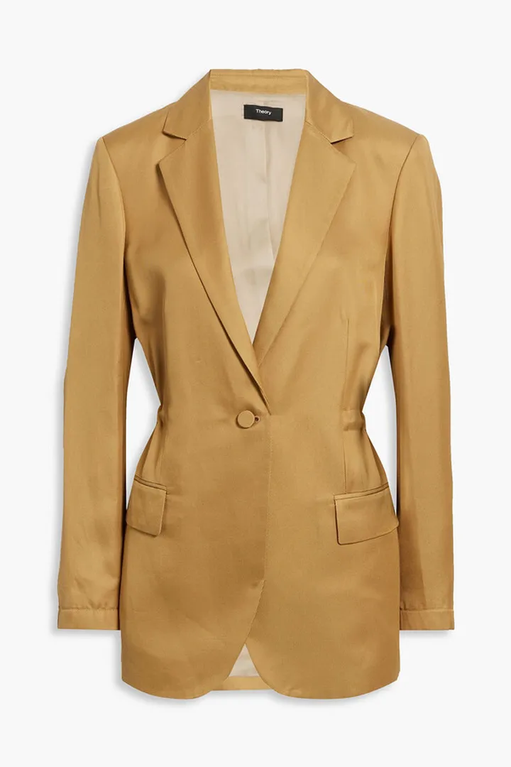 Twill blazer