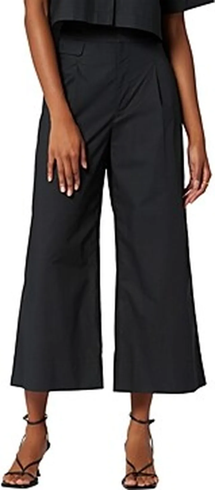 Equipment Parlon Cotton Wide Leg Cropped Pants
