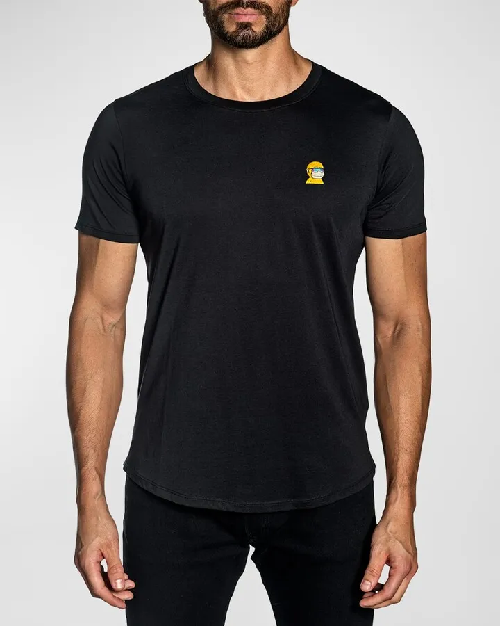 Men's NFT Embroidered Pima Cotton T-Shirt