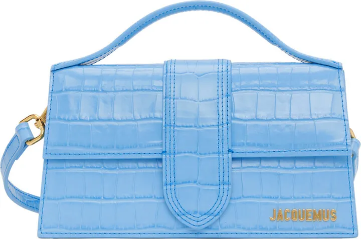 Jacquemus Blue 'Le Grand Bambino' Clutch