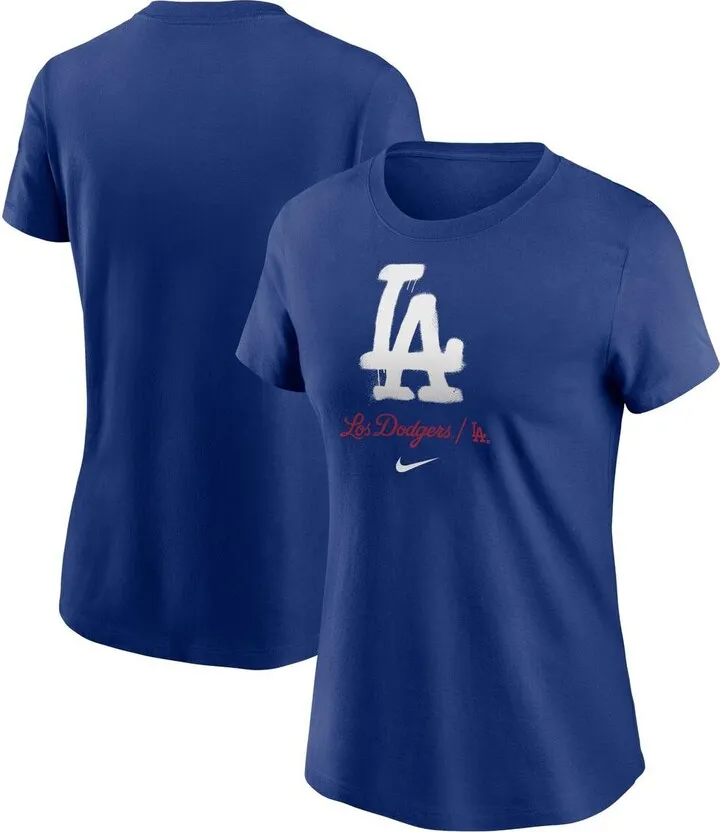 Women's Nike Royal Los Angeles Dodgers City Connect T-shirt