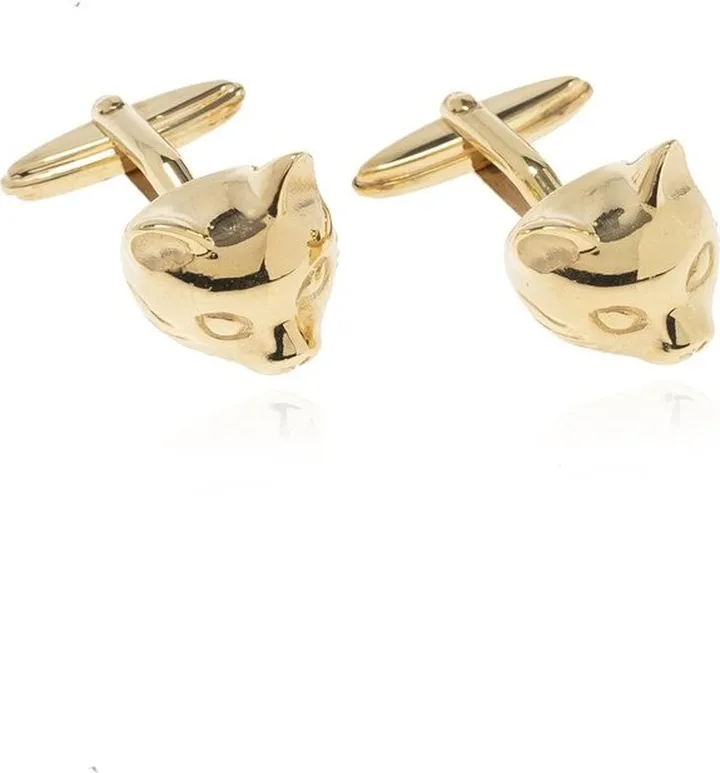 Lanvin Cat Motif Cufflinks