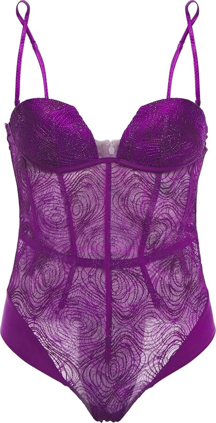 Lingerie Bodysuit Purple