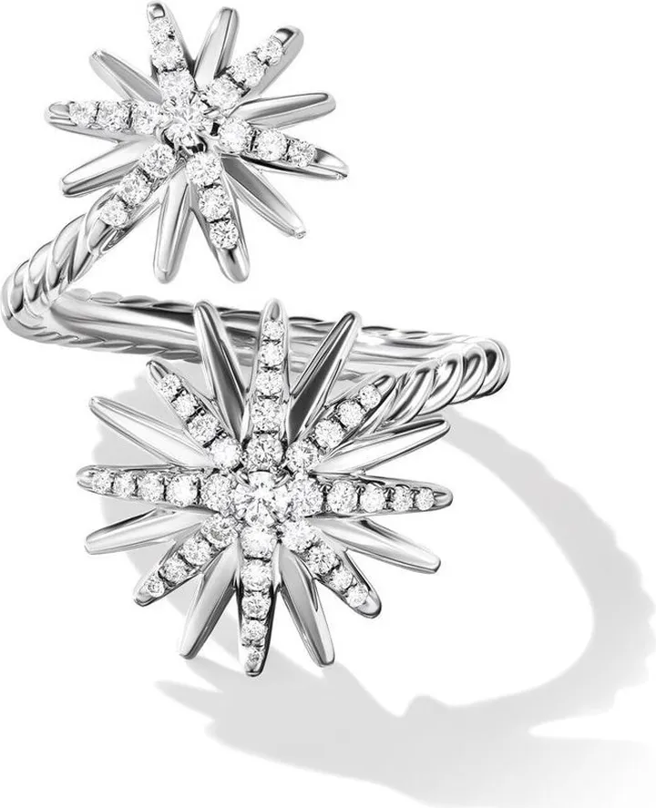 Starburst Bypass diamond ring