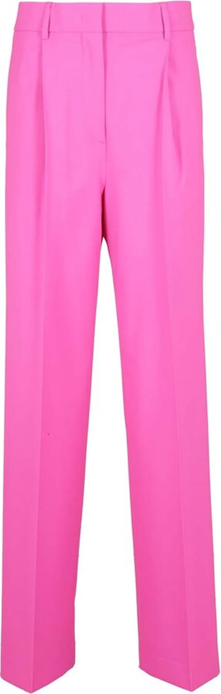 MSGM High Waist Straight Leg Trousers