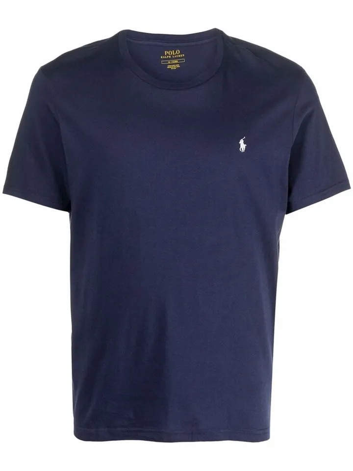Polo Pony-embroidered cotton T-shirt