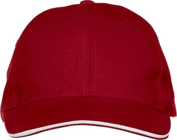 Clique Clique Unisex Adult Davis Cap (Red) - Red