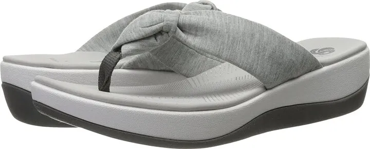 Clarks Arla Glison (Grey Heather Fabric) Women's Sandals