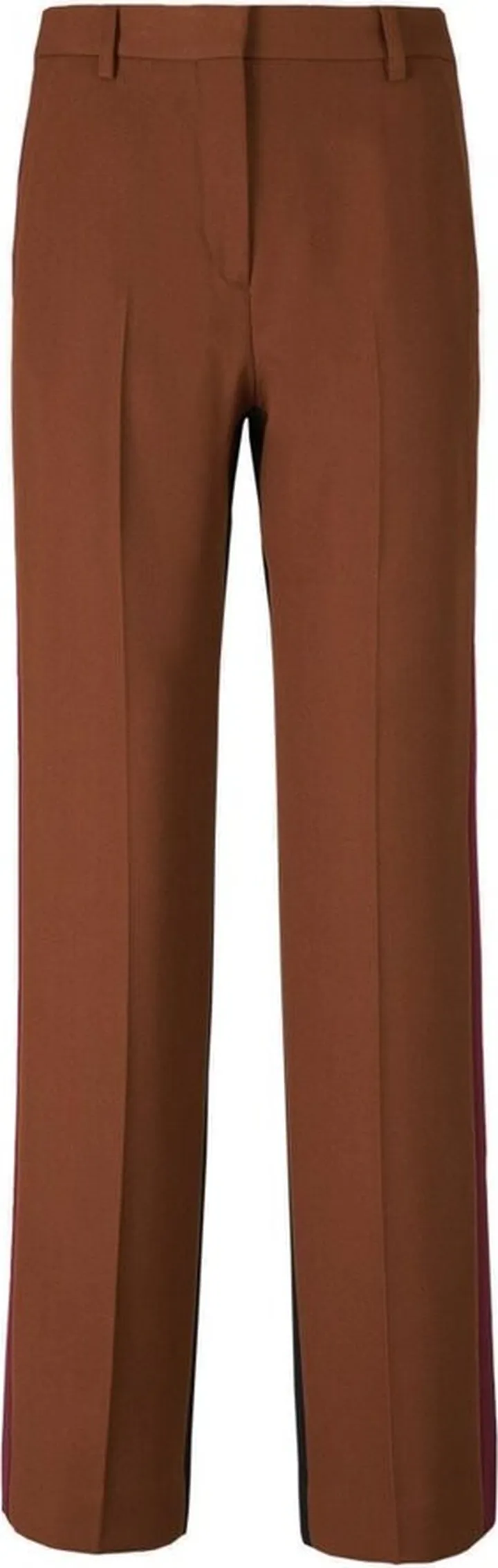 Burberry High-Rise Straight-Leg Trousers
