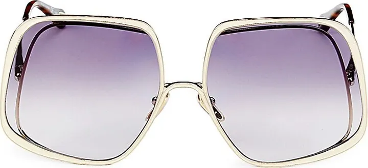 62MM Square Sunglasses