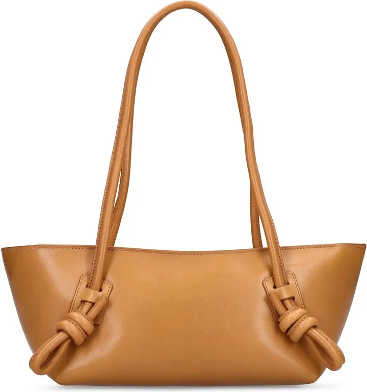 Fleca leather shoulder bag