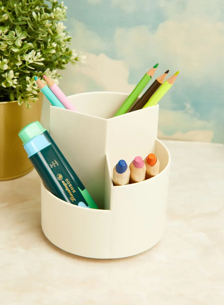 Rotatable Stationery Storage Holder
