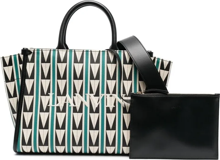 Woven Logo Tote Bag