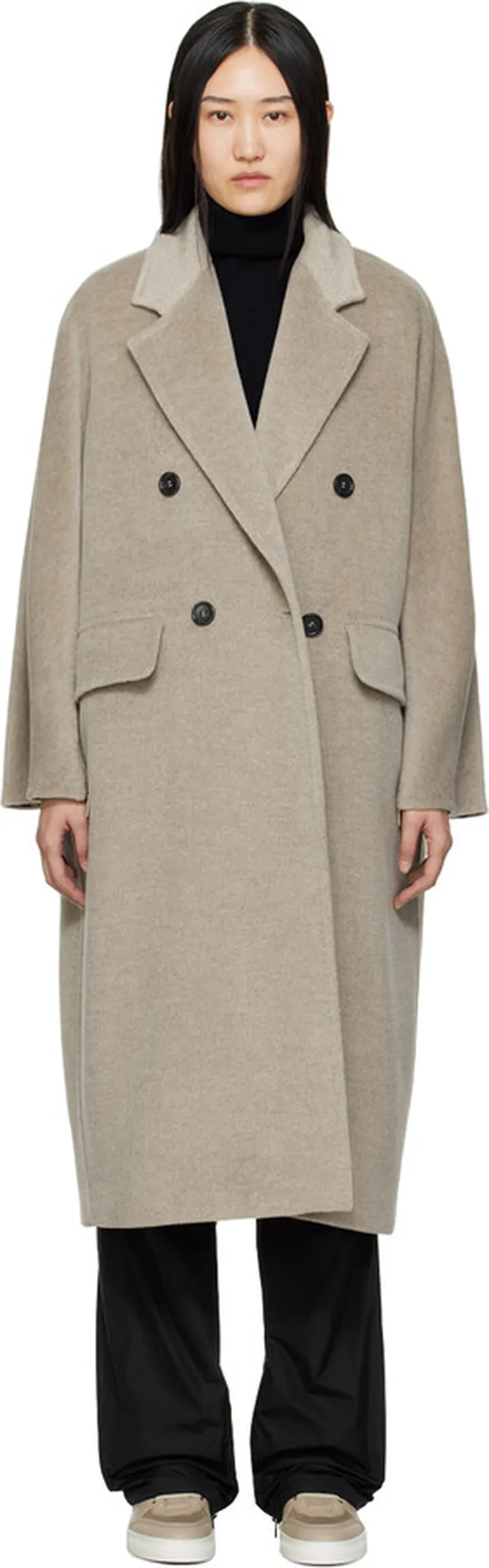 Max Mara Taupe Ethel Coat