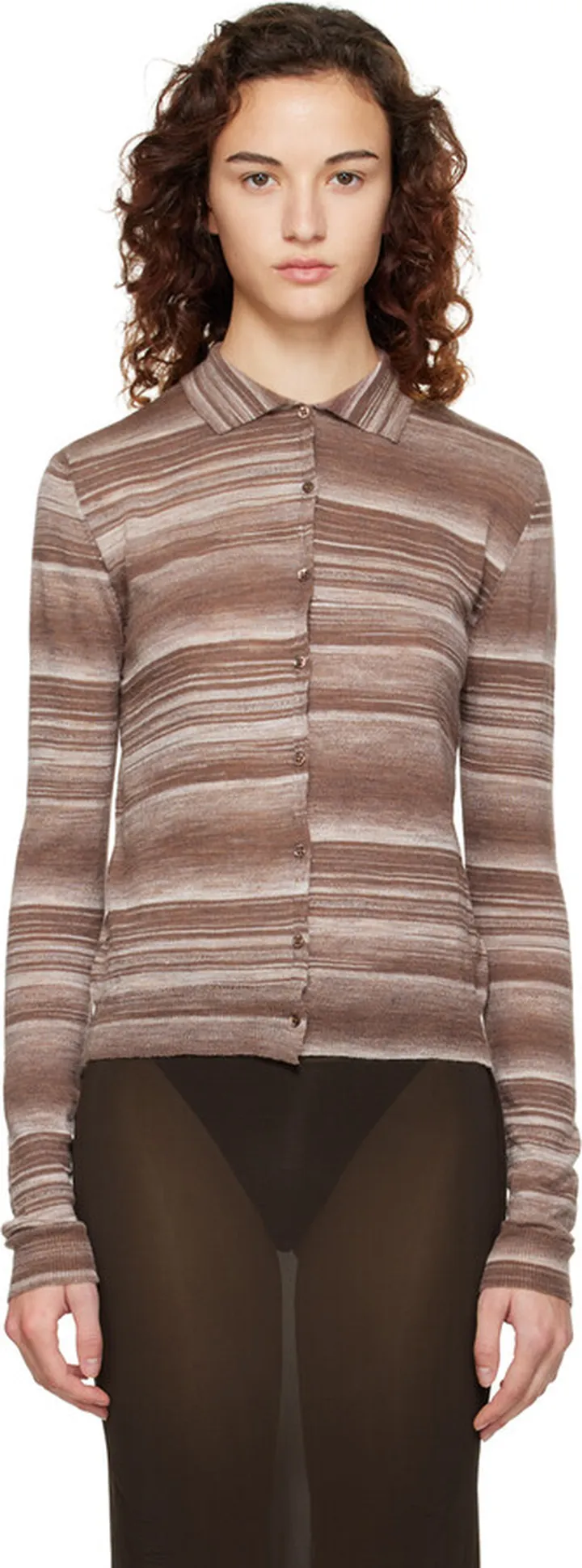 Gimaguas Brown Julieta Cardigan