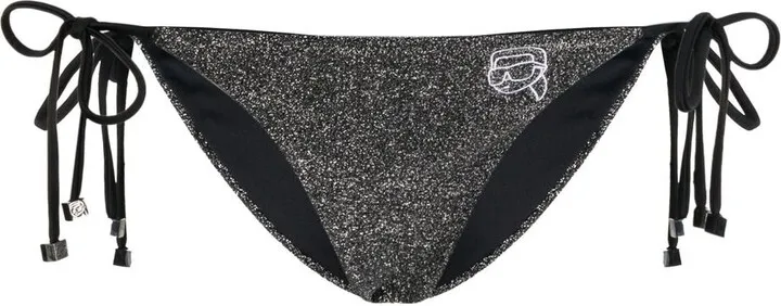 Ikonik 20 lurex string bikini bottoms